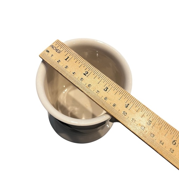 Anthropologie "The Bistro Tile Stoneware Mug” Monogram Edition Letter A - Picture 2 of 9